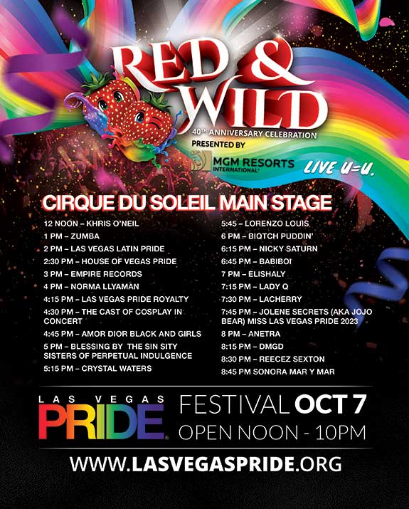 PRIDELasVegas's tweet photo. Are you ready!? #lasvegaspride is here! Come see us tomorrow at the  festival tomorrow at @CraigRanchPark #LGBTQ https://t.co/YQEpctGsvf