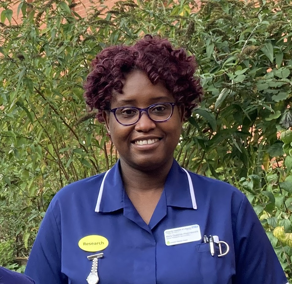 Her journey to the UK more than 20 years ago reflects Mary Quashie-Akponeware’s passion, hard work, and tenacity. As a Senior Research Nurse Manager, her dedication to improving care for patients shines through.

This month we’re ‘Saluting our Sisters’ for #BlackHistoryMonth.
