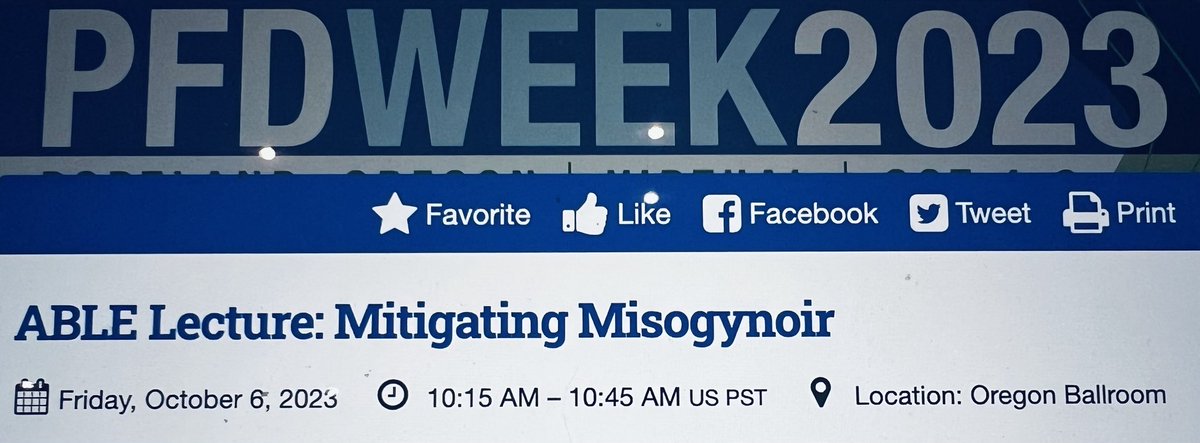 Sobering and inspiring - a brilliant #ABLE lecture on Mitigating #Misogynoir by an impactful speaker - ⁦@btuckeredmonds⁩ at #PFDWeek23 ⁦@urogynsociety⁩