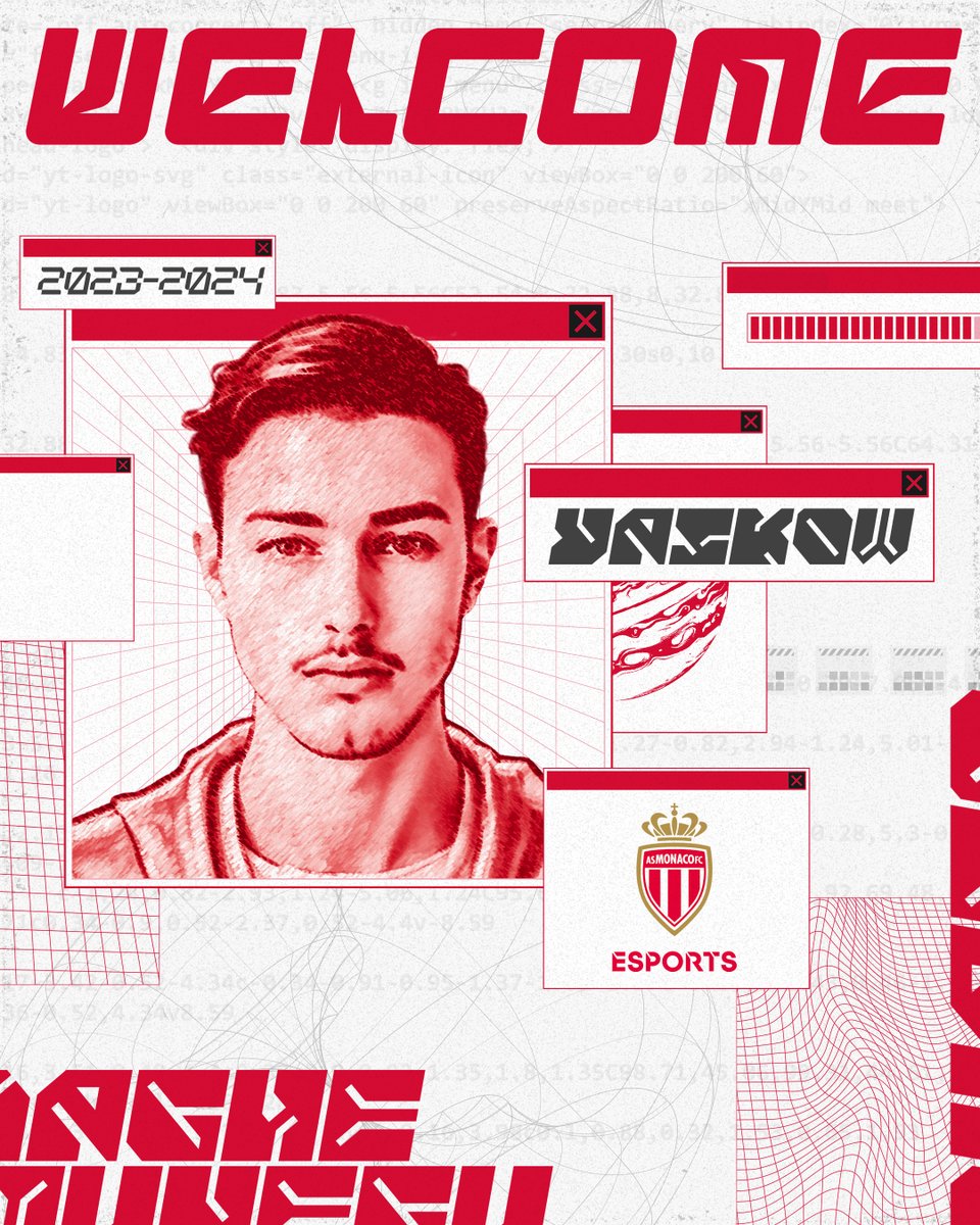 ASMonacoEsports's tweet photo. 🔥 @Yskwww_ vous fait gagner son maillot à l'occasion de sa signature sous nos couleurs 🔴⚪

1️⃣ RT + Follow @ASMonacoEsports 
2️⃣ Commente avec #WelcomeYaskow

𝑩𝒐𝒏𝒏𝒆 𝒄𝒉𝒂𝒏𝒄𝒆 🍀 https://t.co/SIIu4F9BU1