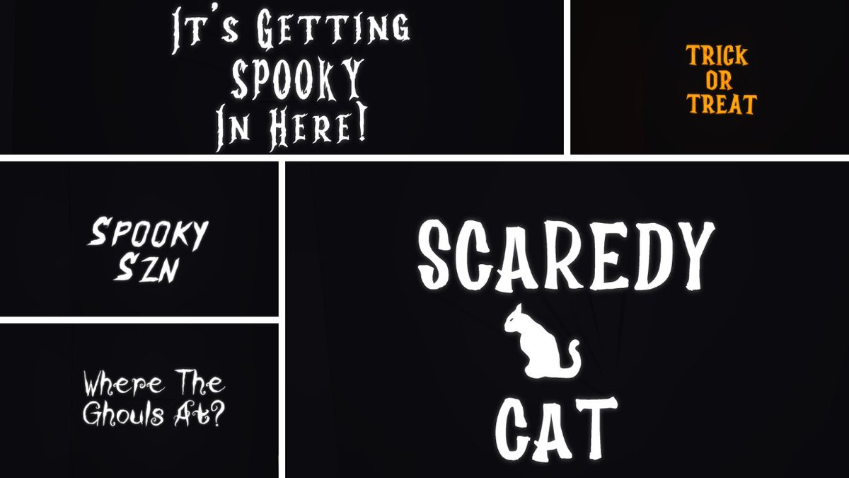 Spooky season is almost here. Might have to bring these back out, give ...