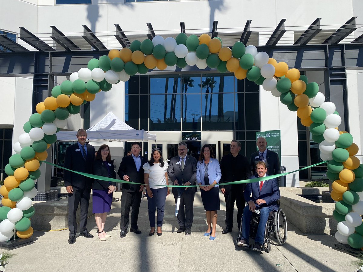Congratulations to Concordia University Irvine on the grand opening of the Concordia-Spectrum Campus, their second campus in Irvine! 

This new campus will be home to the future generations of healthcare workers.

#Irvine #highereducation #concordiauniversity #TrainingHealthcare