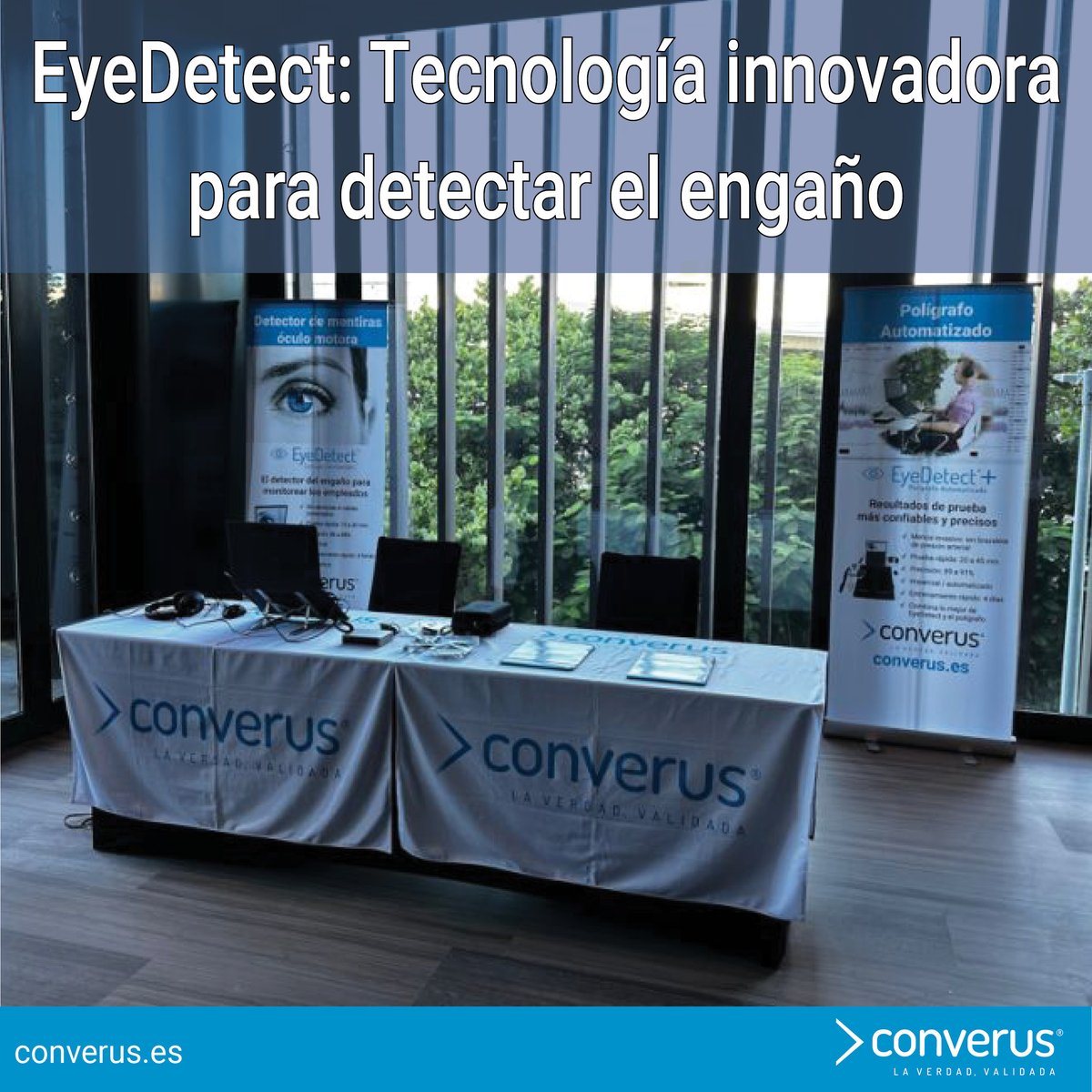 ConverusES's tweet image. Converus presente en VII Congreso Internacional de la #AIPP en Cancun.
#polígrafo
#tecnología
#innovación