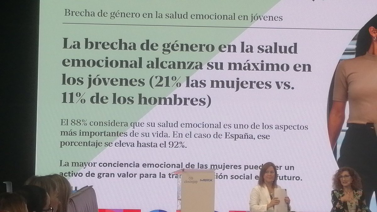 DrDiegoClemente's tweet photo. Esta semana asistimos representando a @Mujer_SENC @SENC_ a la presentación del nuevo informe @closingap "Coste de oportunidad de la brecha de género en la salud emocional" de @merck_es
Muy importante poner cifras y datos en este ámbito tan importante de la vida de cada persona. https://t.co/HbVA5ZauU1
