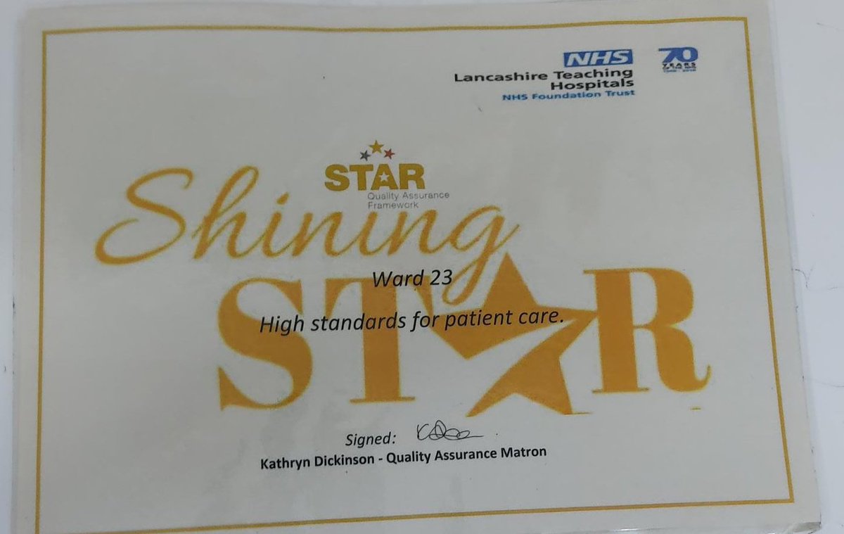 Emma (@emresp1) on Twitter photo Amazing <a href="/lthtr_team23/">Ward 23 LTHTr</a> our shining star for high standards of patient care. Thank you quality assurance team 💫⭐️ #patientsafety #patientcare #recognition #teameffort <a href="/kelly_educator/">Kelly Fielding 💙</a> <a href="/ksmithprobert/">Kate Smith-Probert</a> <a href="/rachel_sansbury/">Rachel Sansbury</a> Amazing <a href="/lthtr_team23/">Ward 23 LTHTr</a> our shining star for high standards of patient care. Thank you quality assurance team 💫⭐️ #patientsafety #patientcare #recognition #teameffort <a href="/kelly_educator/">Kelly Fielding 💙</a> <a href="/ksmithprobert/">Kate Smith-Probert</a> <a href="/rachel_sansbury/">Rachel Sansbury</a>