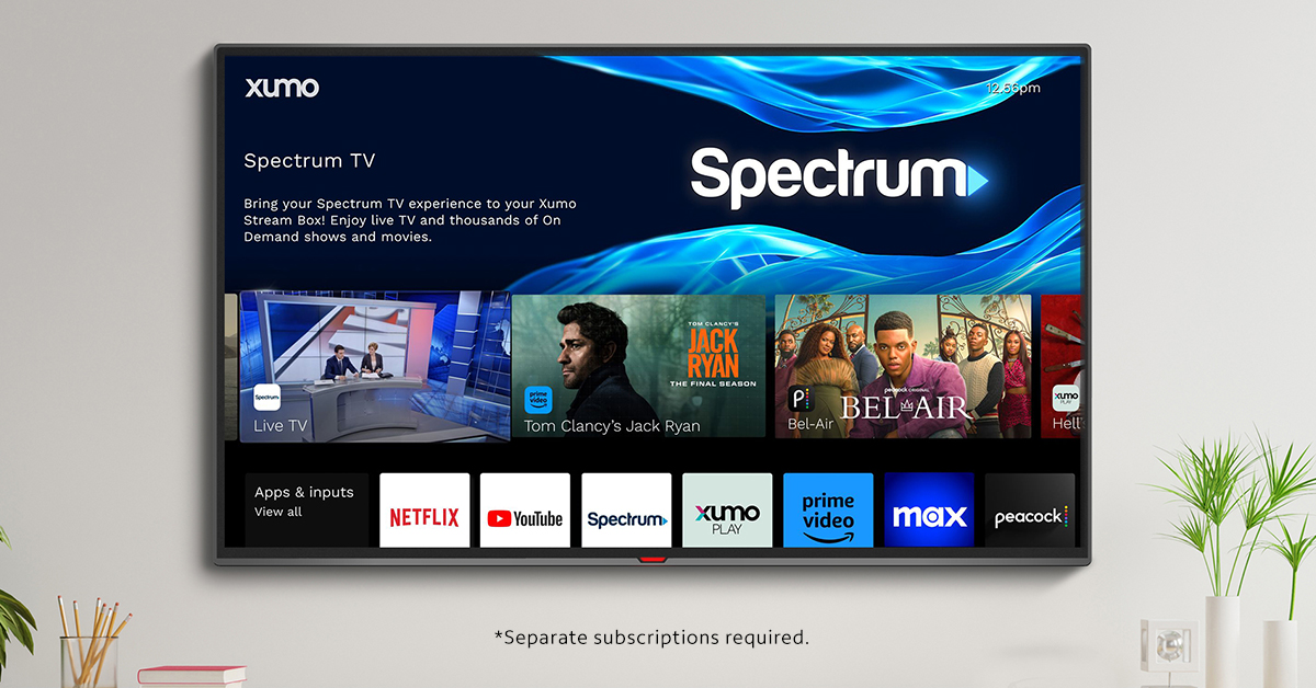 CharterNewsroom's tweet photo. Introducing, Xumo. The next generation of streaming. 

Xumo Stream Box has launched to Spectrum Households and Integrates Live TV and Popular Streaming Apps, Delivering Everything Customers Want in One Place.