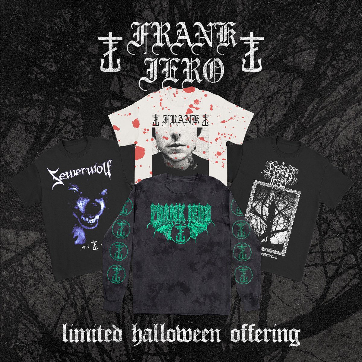 FrankIero's tweet image. It’s the season… 🎃
@KingsRoadMerch store is now open and stocked while supplies last! 
KTF 🖤 xofrnk

frankiero.store