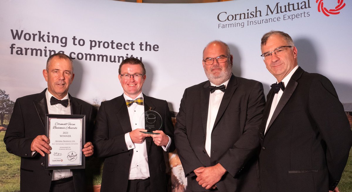 🎉 Congratulations to all the winners at the Addington Fund, Farm Business Awards . It was a night celebrating the very best of Cornish agriculture 🏆🌾