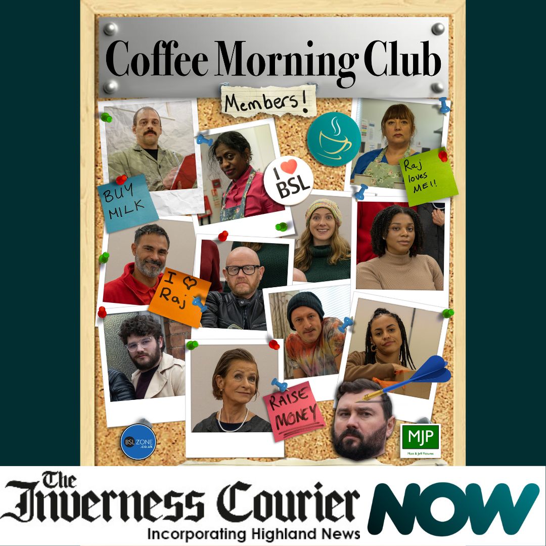 📣Exciting News Alert! 📣 
I'm thrilled to be featured in <a href="/InvCourier/">Inverness Courier</a> in a full-page article about my comedy role in the hilarious mockumentary series 'Coffee Morning Club' streaming on <a href="/NOW/">NOW</a> 💫🙌

Read full article here: inverness-courier.co.uk/news/nairn-act…

#Comedy #BSL #Deaf #TVSeries