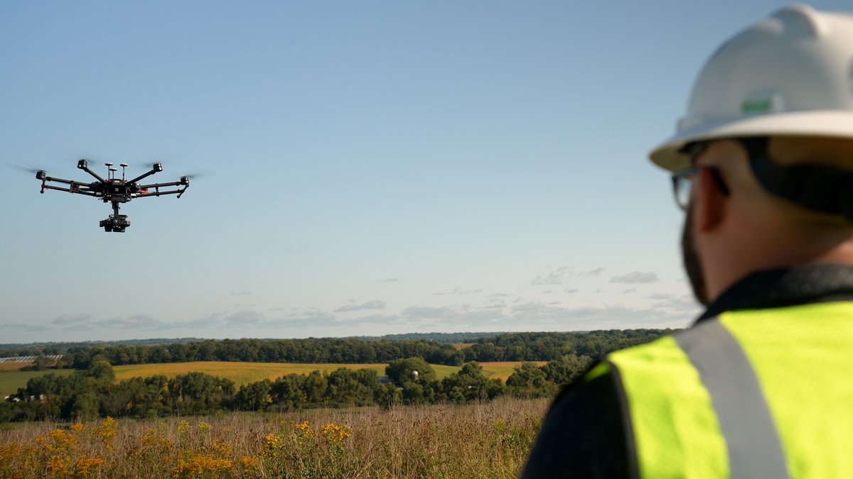 ArchAerialLLC's tweet image. Our team recently conducted a methane detection mission in the Midwest, surveying an active landfill. Marking the site&apos;s first use of drone technology for methane detection.

#EnvironmentalInnovation #MethaneDetection #DroneTechnology