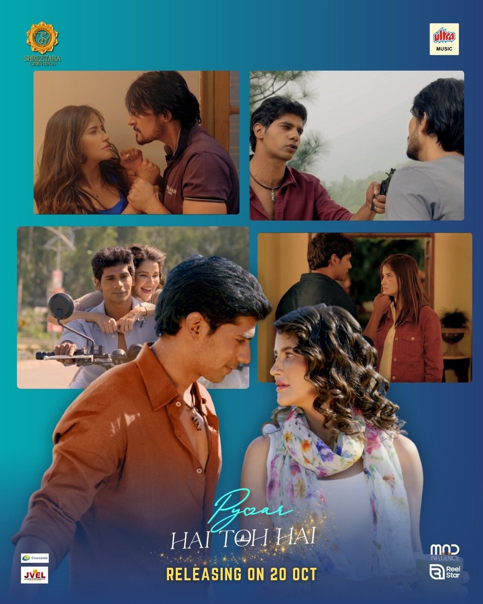 ShreetaraC15413's tweet photo. Love, drama, and action converge in this musical extravaganza! 🌟 Are you as excited as we are? 💃

@Sanjjeevk
@KaranHariharan
@PaanieKashyap
@sunittaradia 
@pradeepchase 
@jaiviratra 
@simplytyagi1
@whoisthisrohit 
@abhisherduhan
@Ultrahindi

#PyaarHaiTohHai  #bollywoodmovie https://t.co/7i8I4Ub7VM