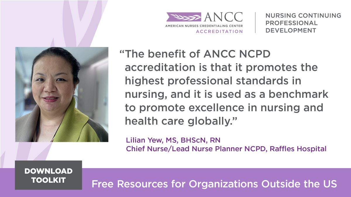 Did you know that #ANCCNCPD accredits individual activities outside of the United States? Download the FREE Individual Activity Toolkit to learn more and get started! ow.ly/BlKp50PTUEC