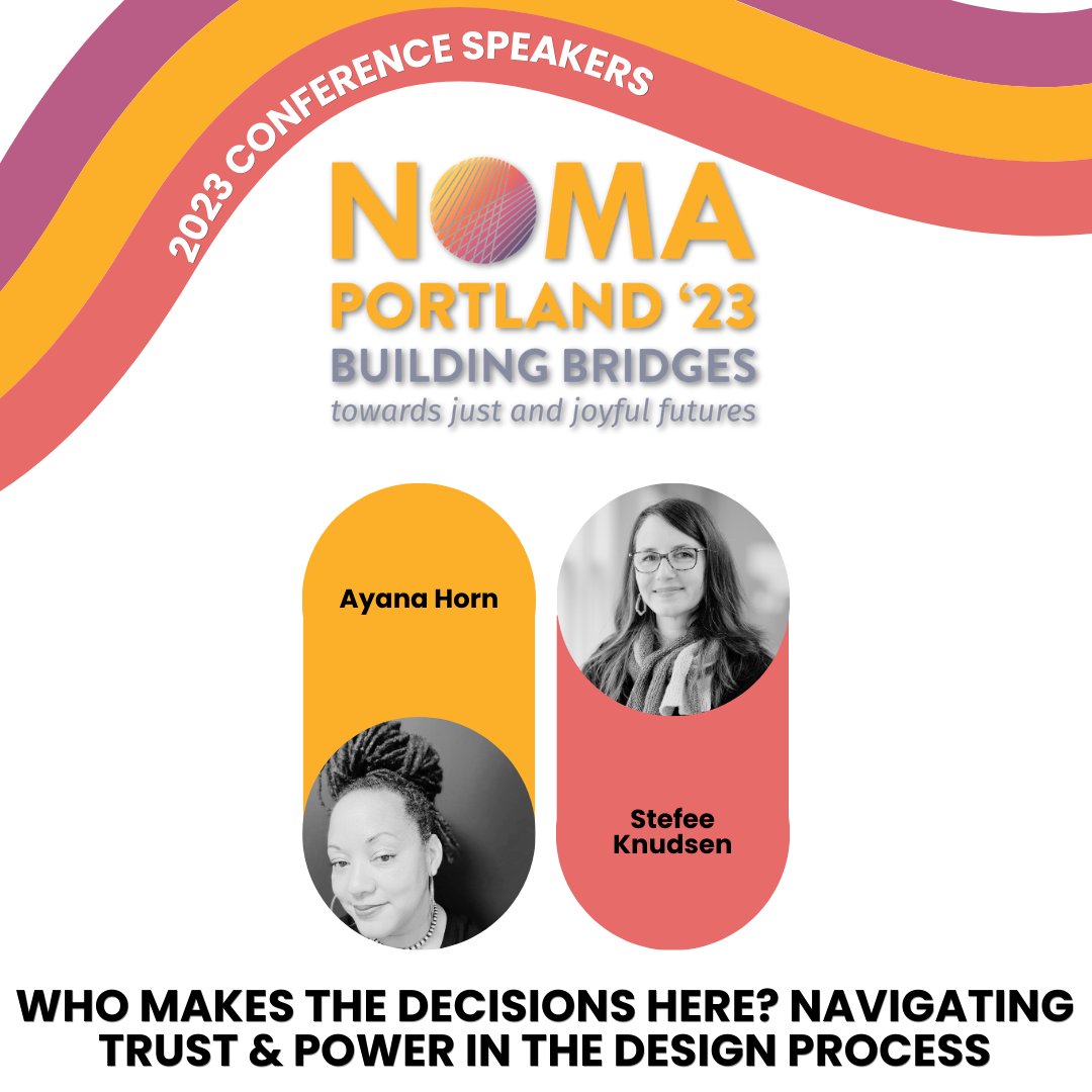Via #designjustice, a unique engagement process is changing how Portland Public Schools listens to its stakeholders as part of the Jefferson High School Modernization Project. Learn about its impact from Ayana and Stefee at #NOMA23 National Conference.
conference.noma.net/noma23/schedule