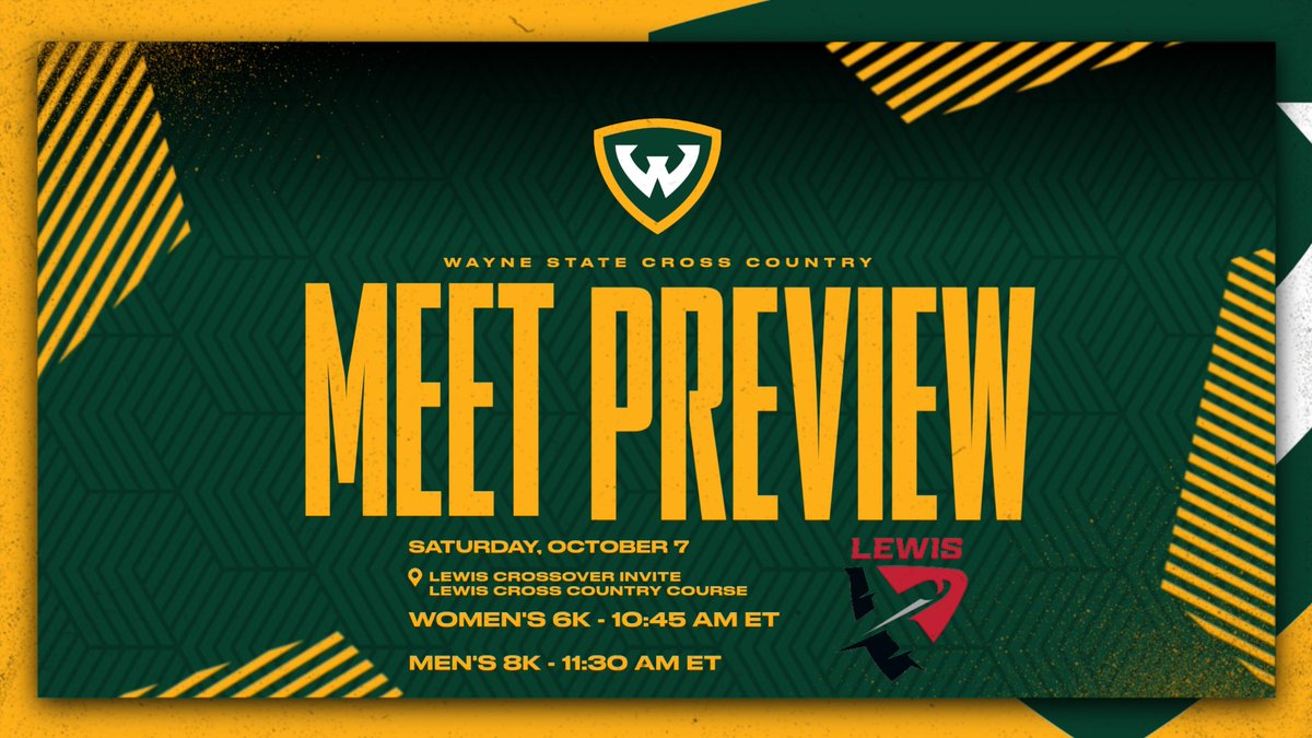 waynestwarriors's tweet photo. #WarriorMXC / #WarriorWXC: Cross Country Set to Begin October Schedule at Lewis Crossover Invite
https://t.co/grZJtc6kFc
#REPthe313 | #LewisCrossover | #D2XC https://t.co/sbx3FC8Pp6