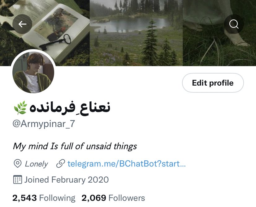 Closed-خاطراتِ آبی tweet media
