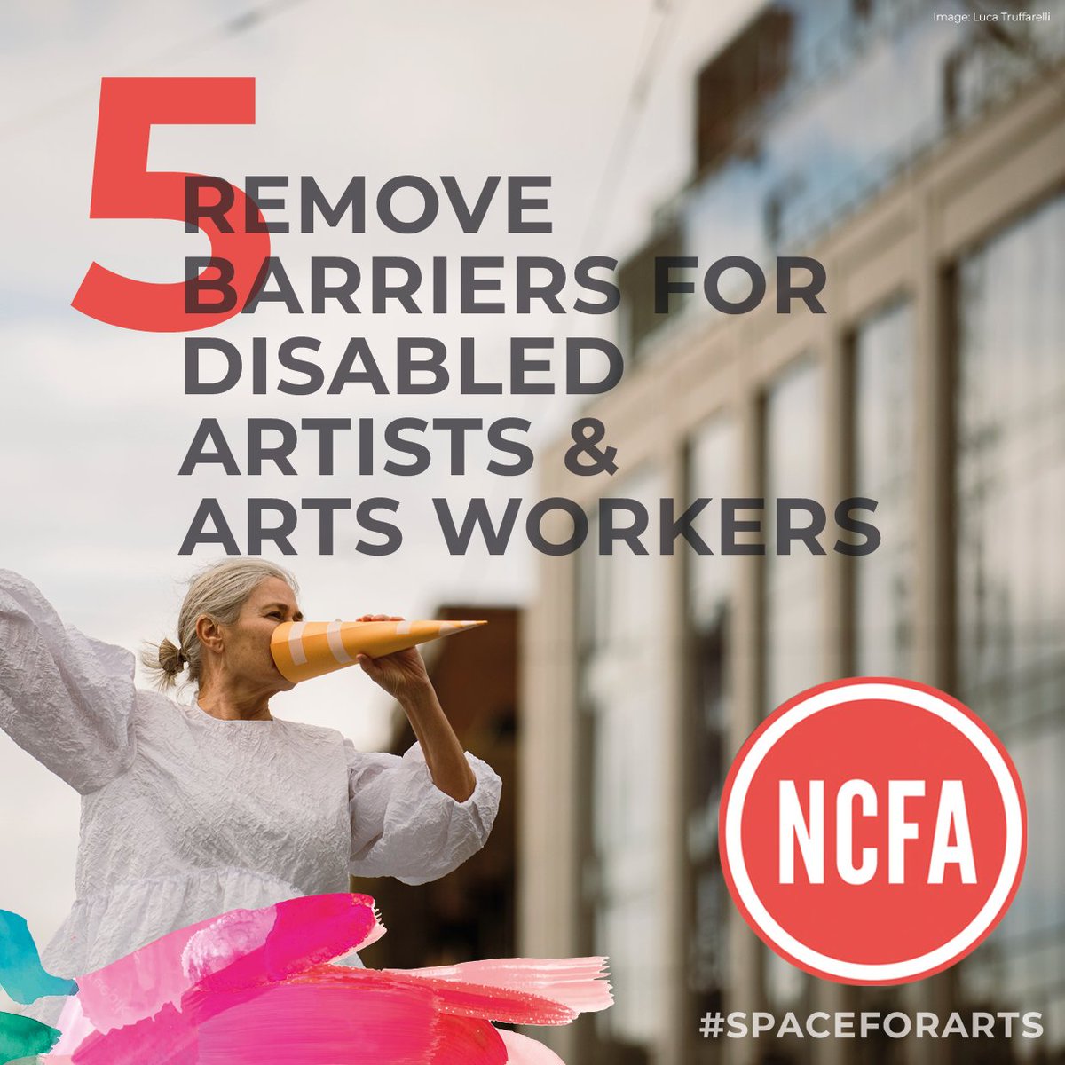 Systemic barriers prevent disabled artists and arts workers from equal participation in the arts:
disability supports are lost or reduced once a disabled artist or arts worker’s income is assessed as exceeding €140 per week. Support the campaign (link in bio)
#spaceforarts