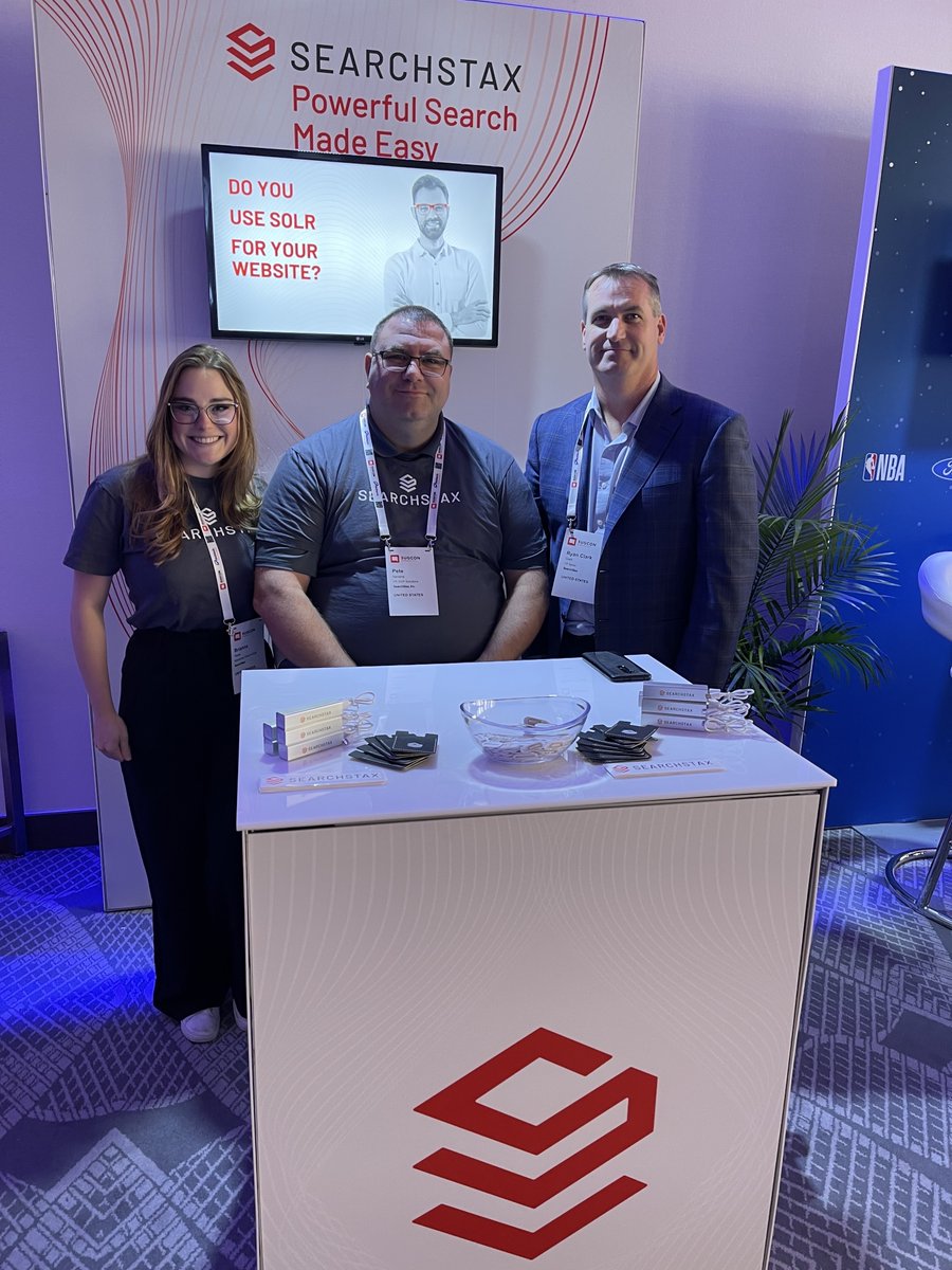 SearchStax tweet media