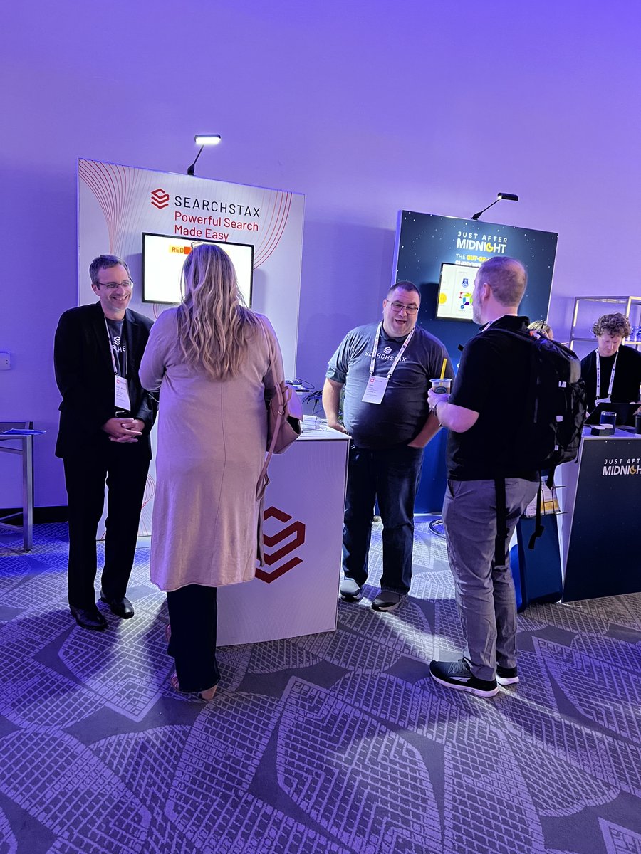 Short but very sweet! Wrapping up <a href="/SUGCONNA/">SUGCON North America #SUGCONNA</a> 2023 - thanks to all the partners and community that stopped by for amazing discussions and of course big thanks to <a href="/Sitecore/">Sitecore</a> for such a fun, high-impact event.

#sitecore | #sitesearch | #SUGCON