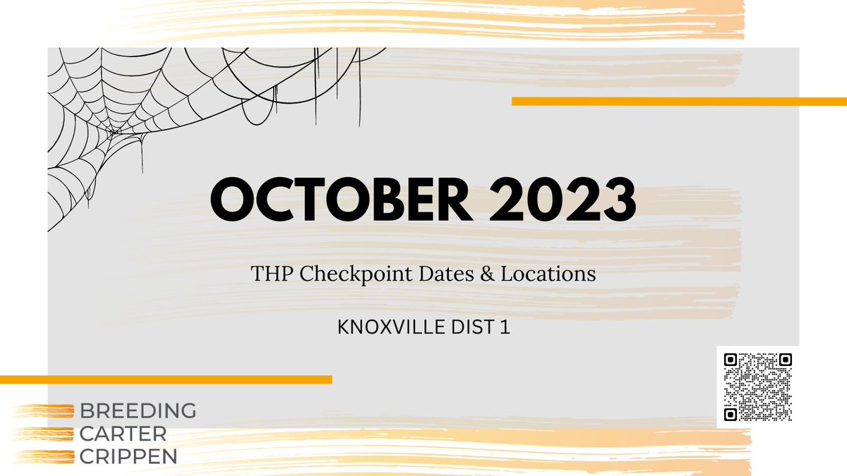 Breeding_Law's tweet photo. 🟠Fun Fact Friday🟠
 
DYK that the Tennessee Highway Patrol must disclose where and when they will have sobriety checkpoints? Every month they release those dates and locations at https://t.co/8OkWObyRmW. 
 
Our page will also be posting the list every month as a reminder. https://t.co/sCbpUNluKK