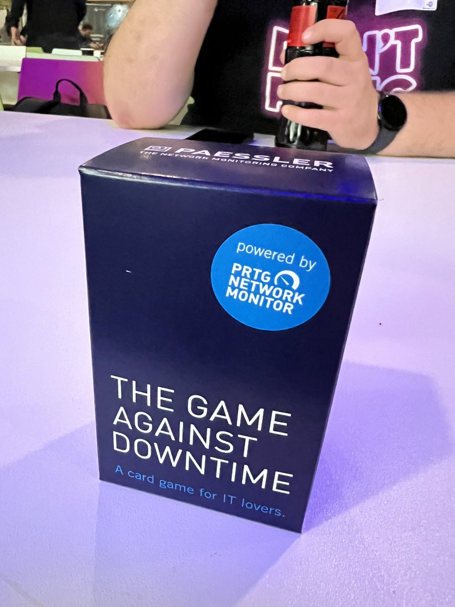 dnsmichi's tweet image. Most wanted @paesslerAG game. Thank you @lazyfrosch 🤗 #devopscamp #dvoc23