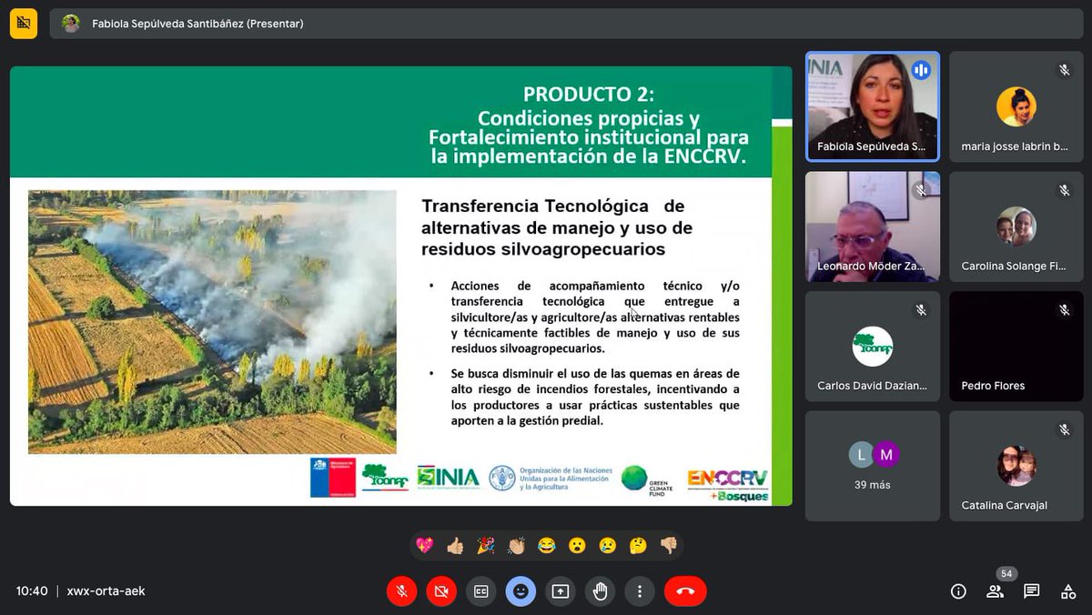 Excelente jornada junto a <a href="/conaf_minagri/">CONAF - Corporación Nacional Forestal</a> <a href="/FAOChile/">FAO Chile</a> e <a href="/iniachile/">INIA Chile</a>

Se realizó taller para socializar línea base en cada territorio. Así articulación del programa se fortalece y juntos nos preparamos para evitar incendio forestales

#yonutromisuelo 🌱
#previeneincendiosforestales 🚫