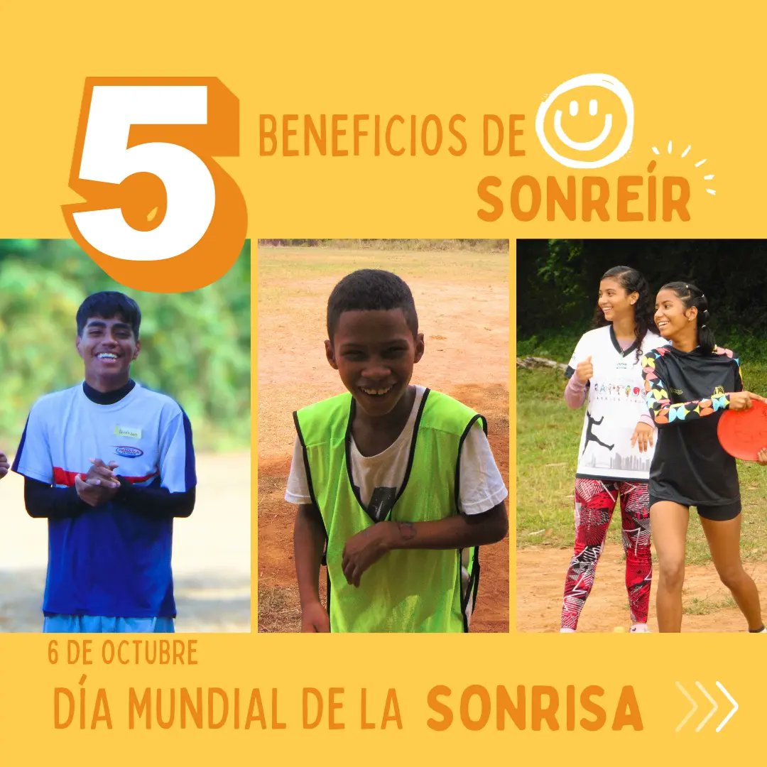 BarriosPanama's tweet photo. Sonreír no solo mejora tu estado de ánimo, sino que también puede alegrar el día de alguien más. ¡Hagamos de la sonrisa una cadena de bondad infinita! 💫💛 #DiaMundialDeLaSonrisa https://t.co/DTdjB0bk6W