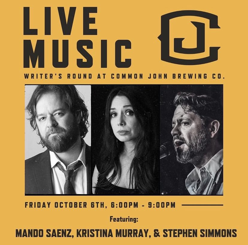 Manchester , TN TONIGHT at <a href="/commonjohnbc/">Common John Brewing Co</a> W/ <a href="/stephensimmons/">StephenSimmons</a> &amp; @kristinamurray_  6pm!