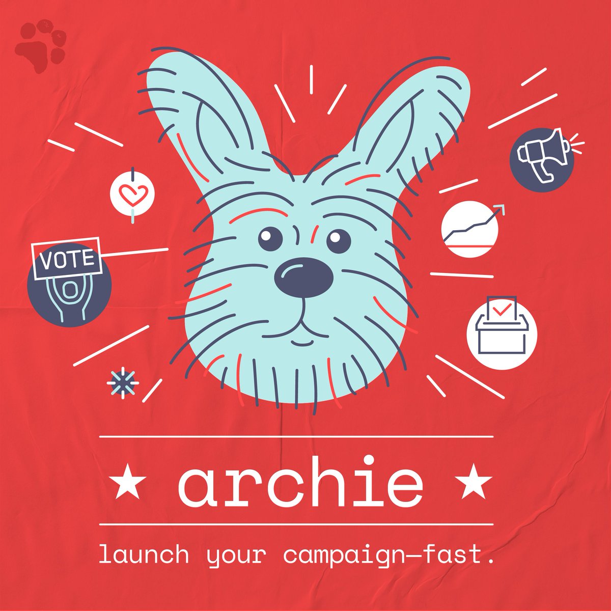 Prepping for the campaign trail? Archie sites make it easy for you to share your message and gather donations! Our sites are built fast and they've already helped elect candidates and pass ballot initiatives. Let’s see what we can do for you!

bit.ly/3LRxEpz