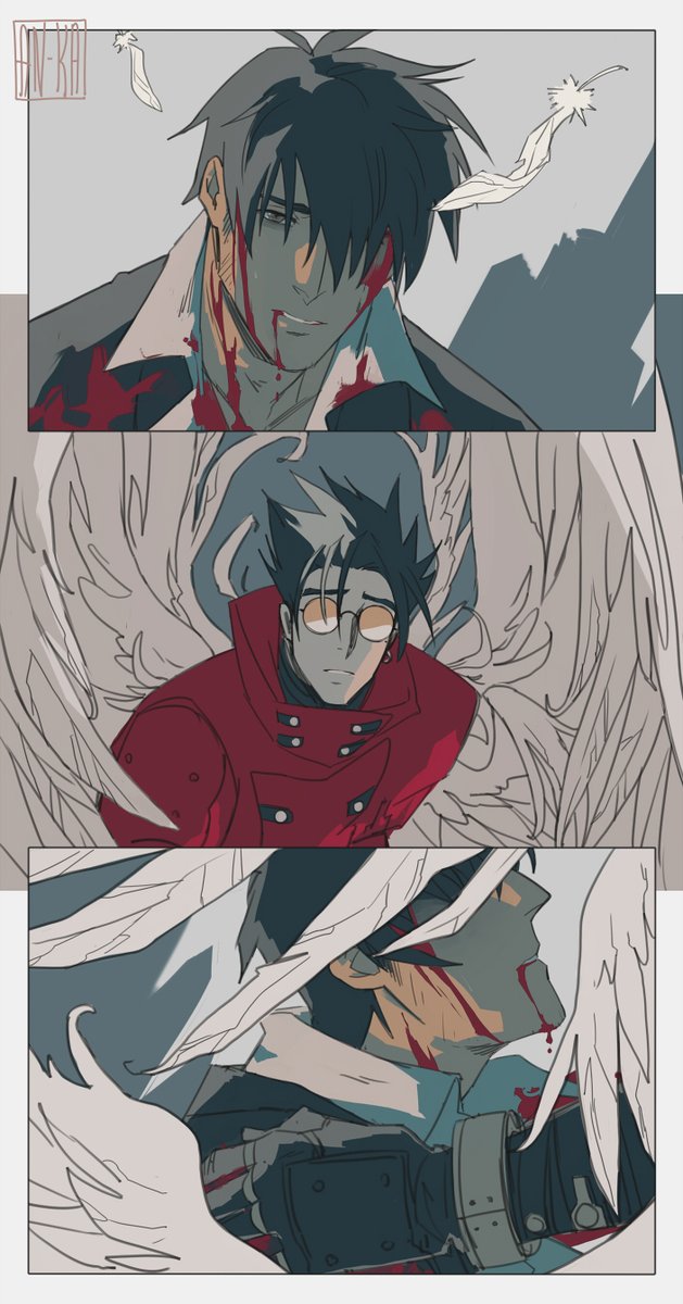 kaa05n2's tweet image. tw: blood
#vashwood