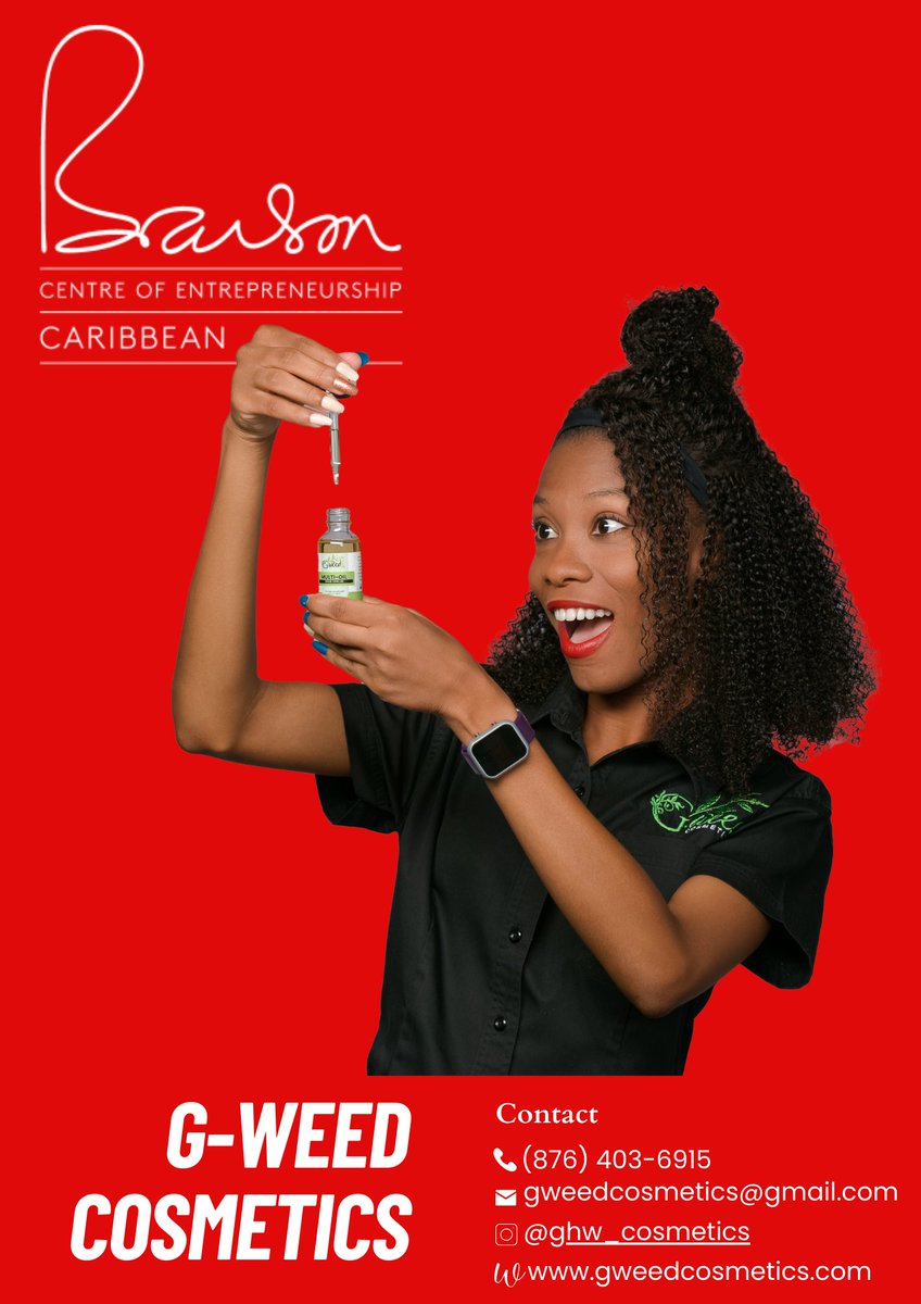 BransonCentreCA's tweet photo. Meet Shanundrice Foster, the founder of G-Weed Cosmetics, which is a herbal personal care cosmetics brand, dedicated to guiding individuals on their path to wellness through self-care.
Join us in Congratulating Shaundrice.
#bransoncentre #graduate #directaccelerator https://t.co/8wlTmpMlLF
