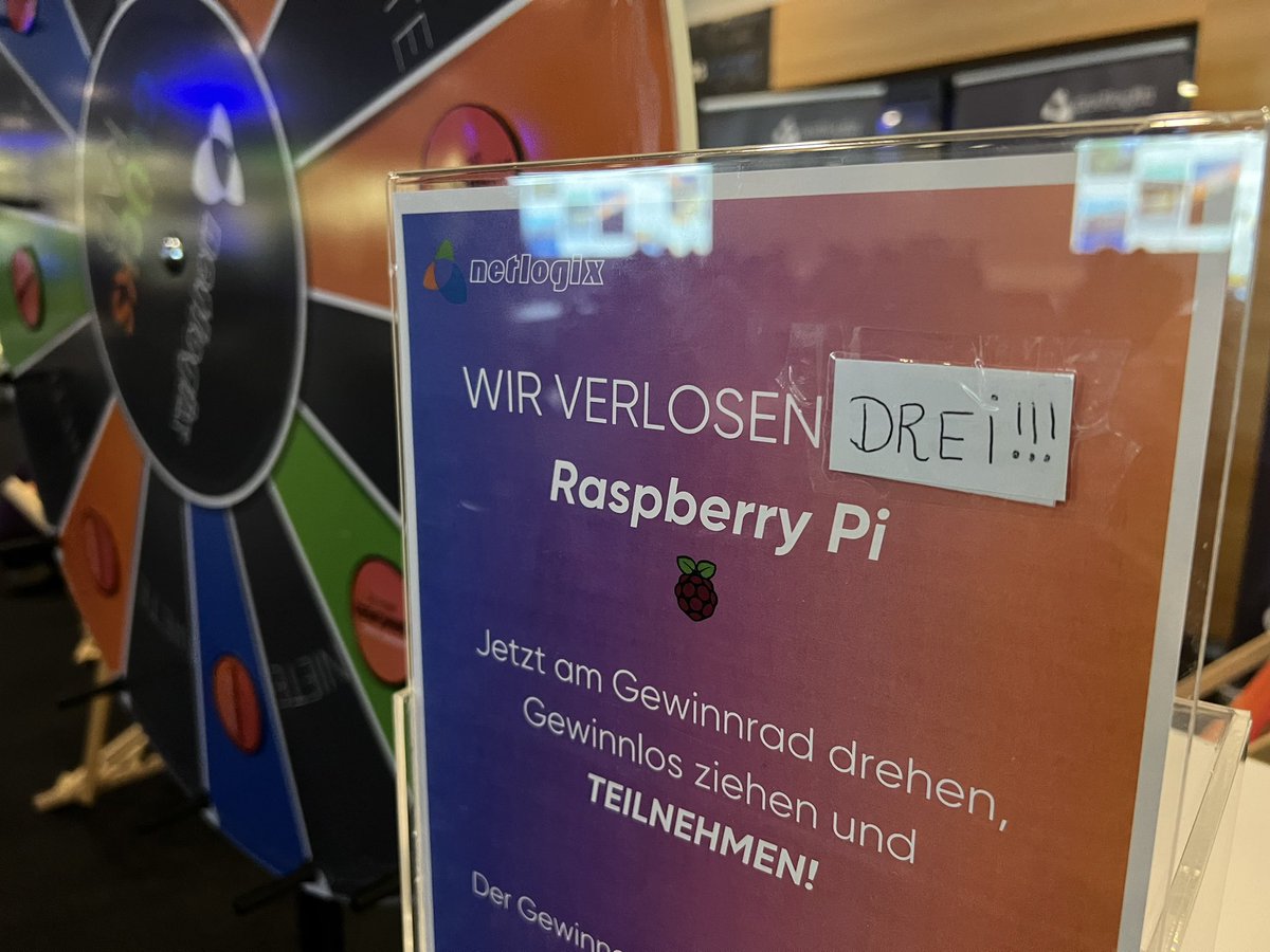 netlogix_de's tweet image. Aus 1️⃣ mach 3️⃣. Aufgrund des regen Interesses erhöhen wir nachträglich eure Gewinnchancen! In welchem anderen Gewinnspiel gibt‘s sowas denn bitte?

#weilwirdichlieben 

#dvoc23 #devopscamp