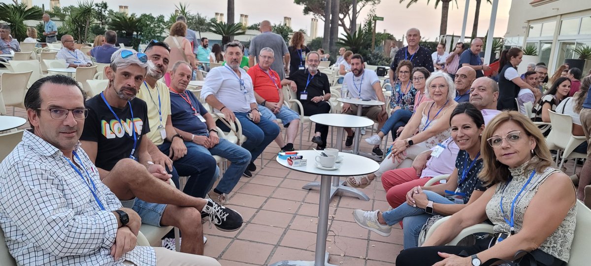 Nada puede compararse con la experiencia de estar entre amigos y amigas de AJAR #Jaén 😉
Desde #Matalascañas 🫶