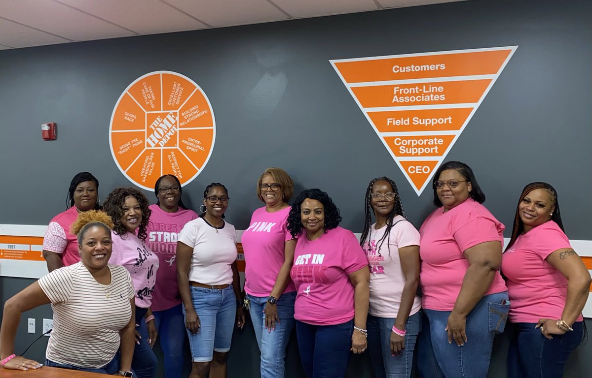 Pink Friday in Greensboro in honor of Breast Cancer Awareness Month 💕🩷 #BreastCancerAwareness