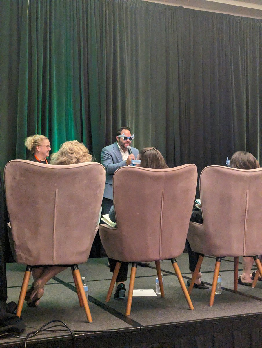 kklemoine's tweet image. @ChandlerLeboeuf is rocking the shark tank challenge @CASEAdvance conference! #goLCTCS #CASECC