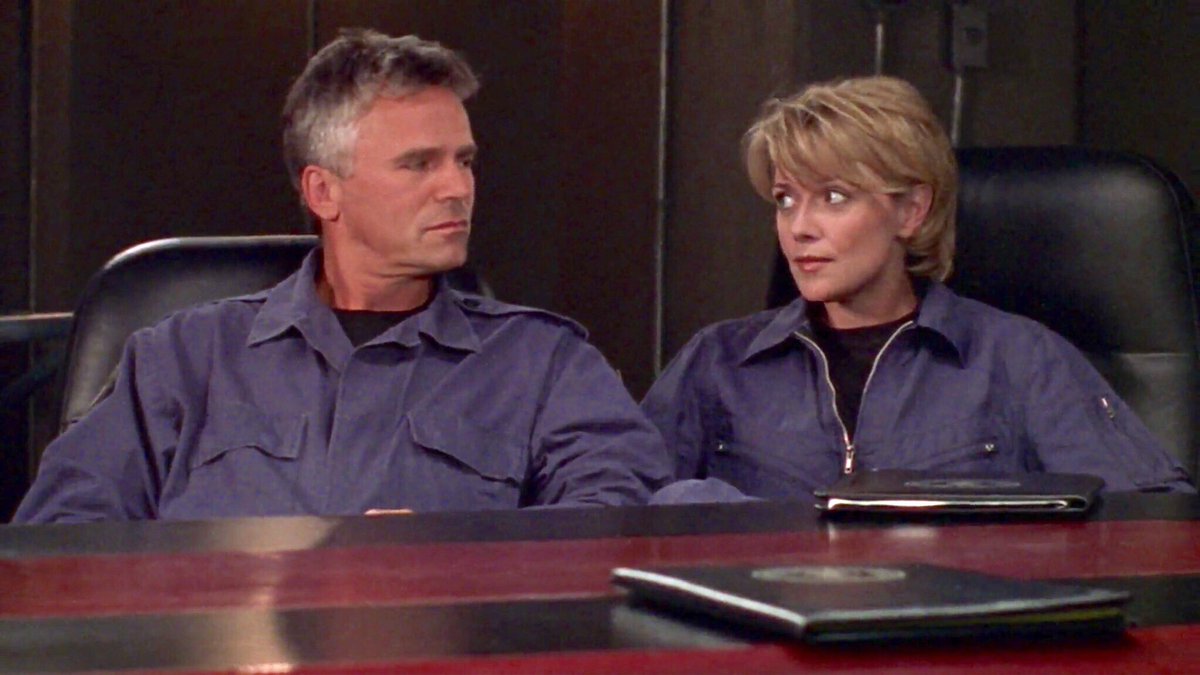 mp_marinamarket's tweet photo. Every day is #BodyLanguageDay in #Stargate!
Oh, and it's also #SmileDay. 😉 https://t.co/dIZPZw9Tgp