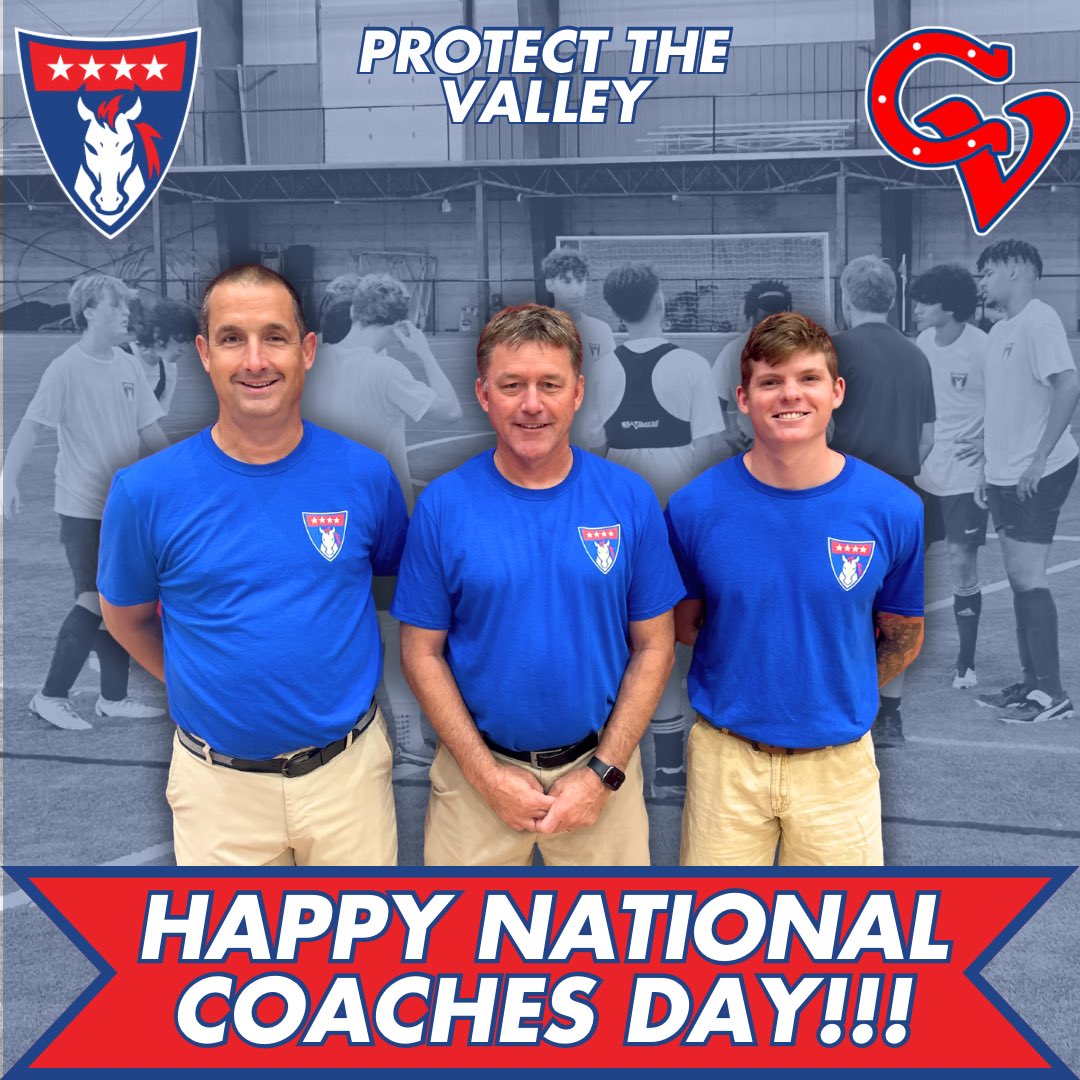 Chartiers Valley Boys Soccer (@cvhsbsoccer) on Twitter photo In honor of #NationalCoachesDay , we'd like to send some love to our amazing staff of Coach Satira, Coach Blatz, Coach Wood, & Coach Mac (not pictured) for all of the time & hard work they put in for our boys!
#ProtectTheValley #CVsoccer <a href="/CVColtsAD/">CV Colts Athletics</a> <a href="/CoachHayward/">Zack Hayward</a> <a href="/CVSDhighschool/">CVSDhighschool</a> In honor of #NationalCoachesDay , we'd like to send some love to our amazing staff of Coach Satira, Coach Blatz, Coach Wood, & Coach Mac (not pictured) for all of the time & hard work they put in for our boys!
#ProtectTheValley #CVsoccer <a href="/CVColtsAD/">CV Colts Athletics</a> <a href="/CoachHayward/">Zack Hayward</a> <a href="/CVSDhighschool/">CVSDhighschool</a>