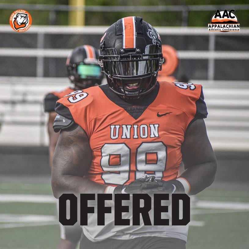 Jarris coney (SLIMEBACKER) (@jcconey) on Twitter photo Blessed to receive an ⭕️ffer from <a href="/UnionBulldogs/">#RepTheU</a> <a href="/CoachBryantUC/">Boston Bryant</a> <a href="/coachpflowe/">Patrick Flowe</a> <a href="/BenLBailey/">Coach Bailey</a> <a href="/_CoachTA/">Dr. TA 🐾</a> <a href="/N_H_S_Football/">Northside Football</a>
#AGTG Blessed to receive an ⭕️ffer from <a href="/UnionBulldogs/">#RepTheU</a> <a href="/CoachBryantUC/">Boston Bryant</a> <a href="/coachpflowe/">Patrick Flowe</a> <a href="/BenLBailey/">Coach Bailey</a> <a href="/_CoachTA/">Dr. TA 🐾</a> <a href="/N_H_S_Football/">Northside Football</a>
#AGTG