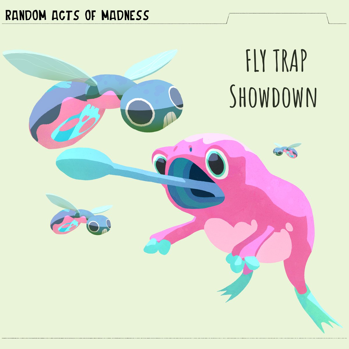 SilverDiceGames's tweet photo. not your average fly-trap game🐸🦟-ribbit-
#randomactsofmadness #concept https://t.co/Aejd0gPBa6