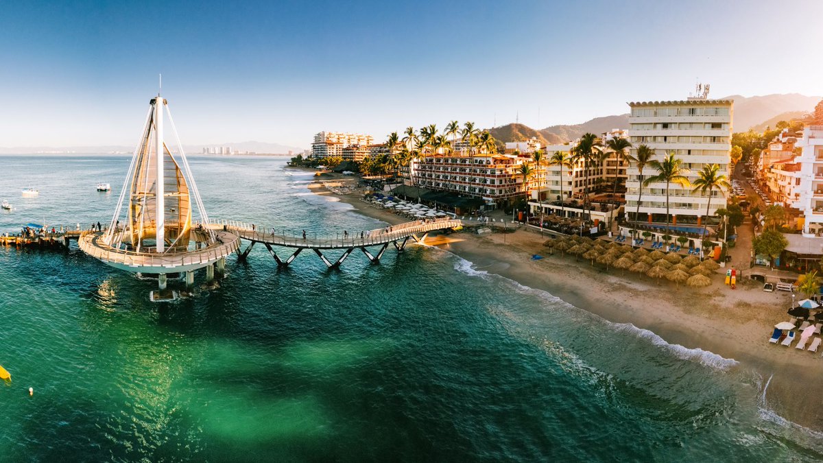 Experience the vibrant culture and stunning beaches of #PuertoVallarta, Mexico. Swim with dolphins, explore hidden waterfalls, and savor delicious local cuisine. buff.ly/48F5rvJ #CruisePortAdvisor #PuertoVallarta #Travel
