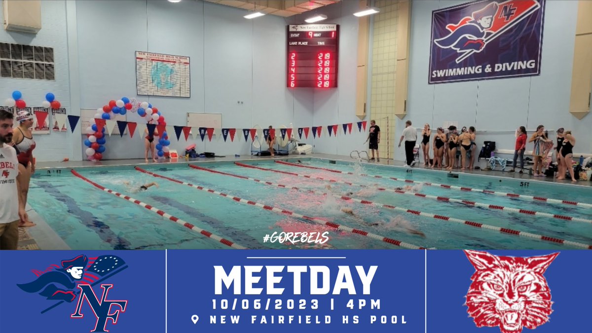 NFSports's tweet image. Come support the Rebels as they take on Bethel/Immaculate in today's swim meet! We will also be celebrating our only senior, Senior Sydney Dawes today!