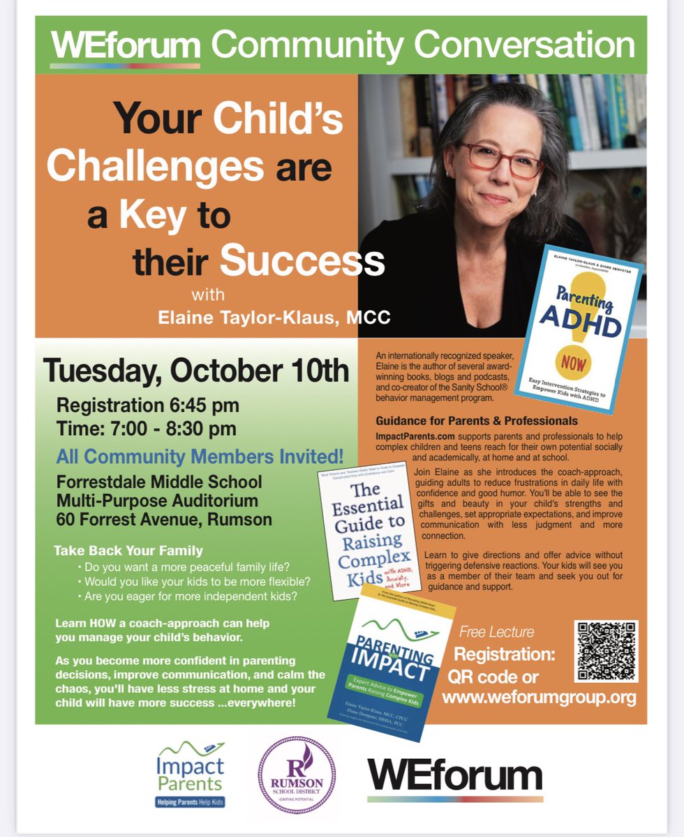 Rumsonbulldawgs's tweet photo. Rumson Parent Academy - impact Parents!   Please Join us to learn how your child’s challenges are a key to their success &amp; earn incentive points for your child! @Rumsonbulldawgs https://t.co/21rgP4K8bd