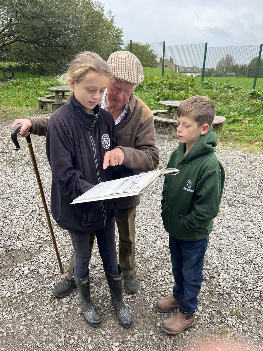 One of the many highlights of our 'Agricultural Day' last week was 'Grandad Alec' sharing his wonderful stories of farming and life in Crawshawbooth. #BringingHistoryToLife This will certainly help our children write like historians. Thank you Alec.
