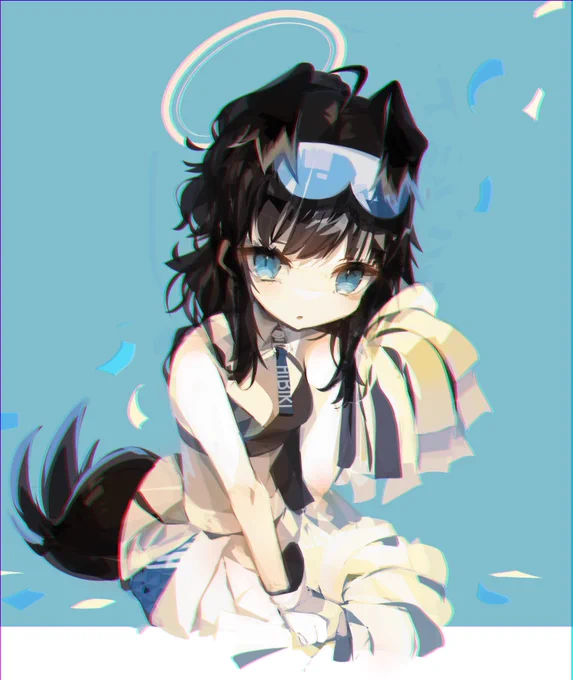 右も左もわからない新任なんですけどチアヒビキちゃんがかわいいことはわかりました #ブルアカ