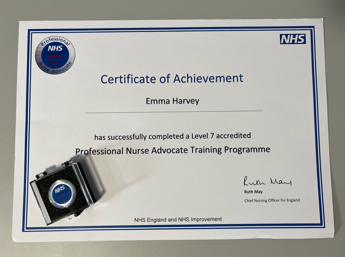 Really enjoyed discussing all things PNA earlier this week! We have some great ideas brewing and discussed ways to overcome the challenges. Finished off the day receiving my badge 🤩

#gmmh #PNA #professionalnurseadvocate #takealookatmeadowbrook