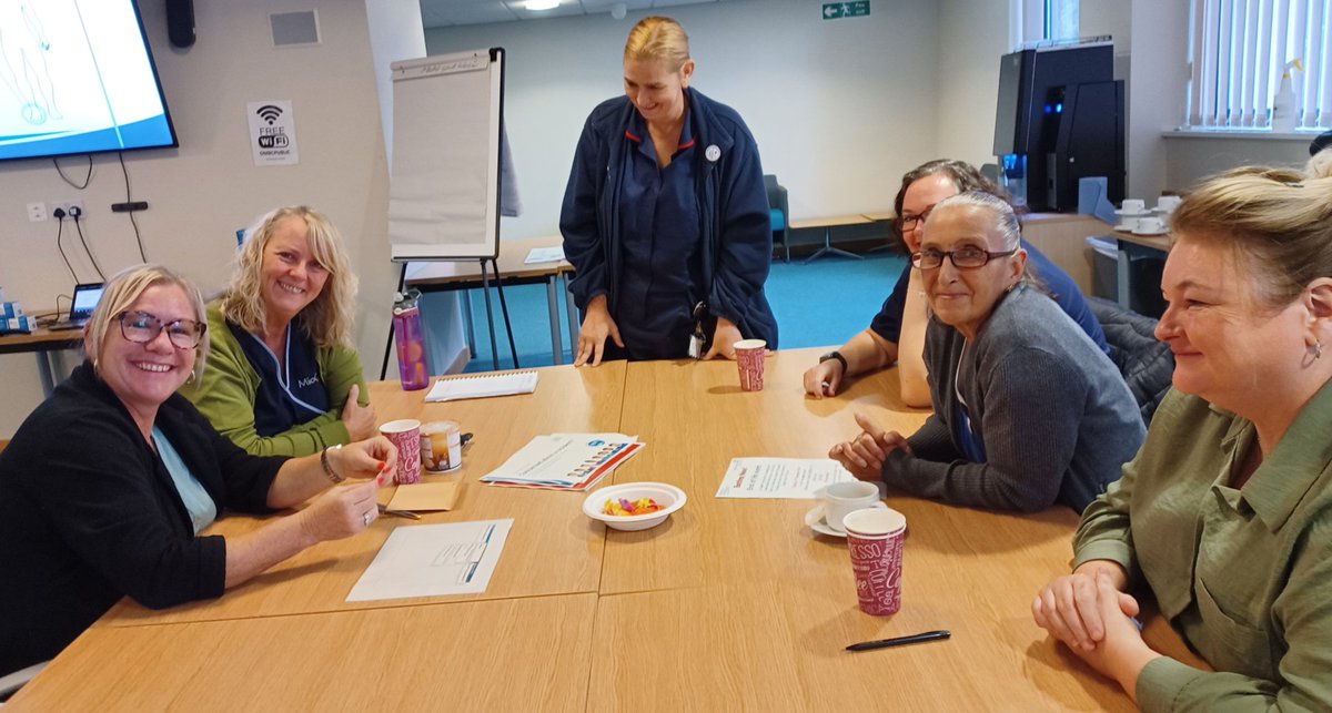Worked along side our oldham care homes and community nurses/AHPs this morning to  delive session 2 of the oldham care home training. Great engagement from care home colleagues who are doing a great job. <a href="/gtdhealthcare/">gtdhealthcare</a>