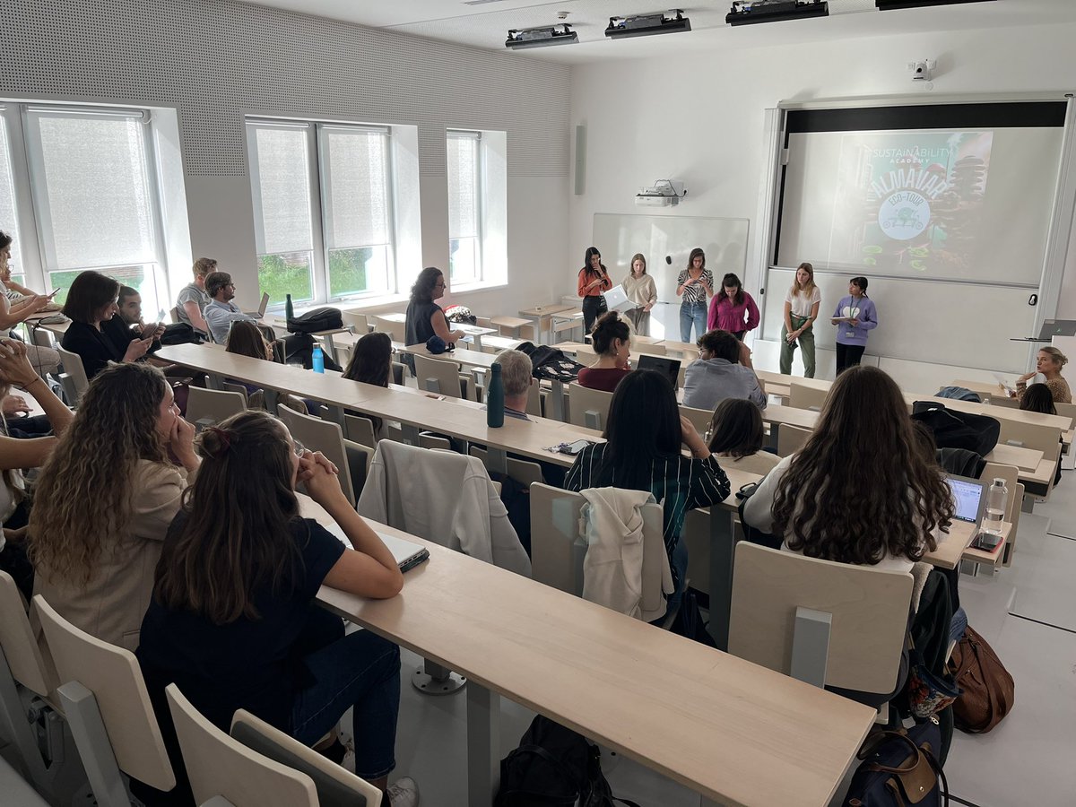 sanaa_dn's tweet photo. Etudiants, Alumni, experts @ENGIEgroup et enseignants chercheurs de @AgroParisTech … Ensemble, nous avons imaginé une ville fictive en 2045 et imaginé des solutions de décarbonation, en tenant compte des défis environnementaux, sociétaux et économiques. 
L'Ecology-fiction a été plus qu'un simple événement : il a été une véritable plateforme de réflexion et de conception collaborative pour un futur décarboné. 
@spadarenata @EliseMaury1 @ADSENGIE @Yanis_Gannouni @celinedanos