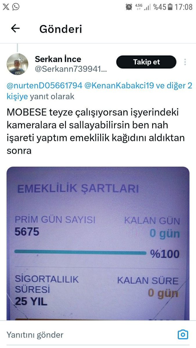 <a href="/csgbakanligi/">T.C. Çalışma ve Sosyal Güvenlik Bakanlığı</a> <a href="/isikhanvedat/">Prof. Dr. Vedat Işıkhan</a> #2000LerTorbaYasayıBekliyor
Sözün bittiği yerdeyiz