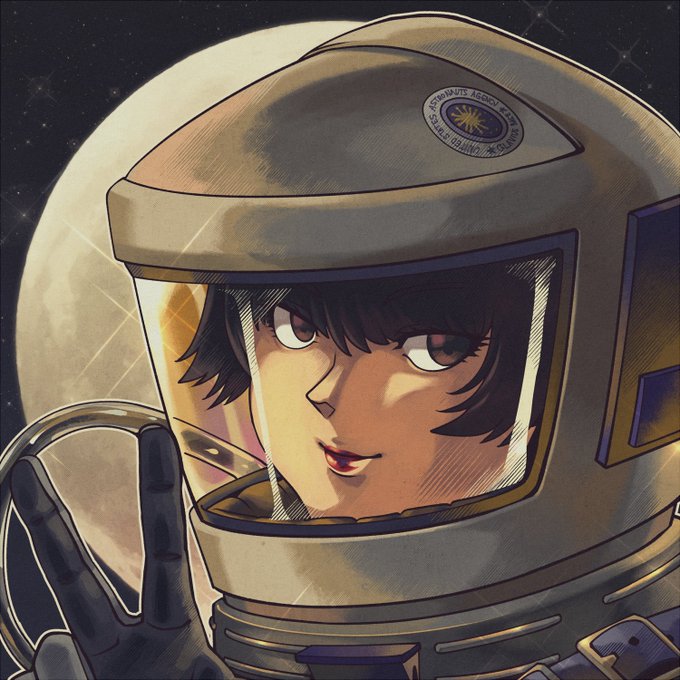 「宇宙飛行士 黒髪」のTwitter画像/イラスト(新着)