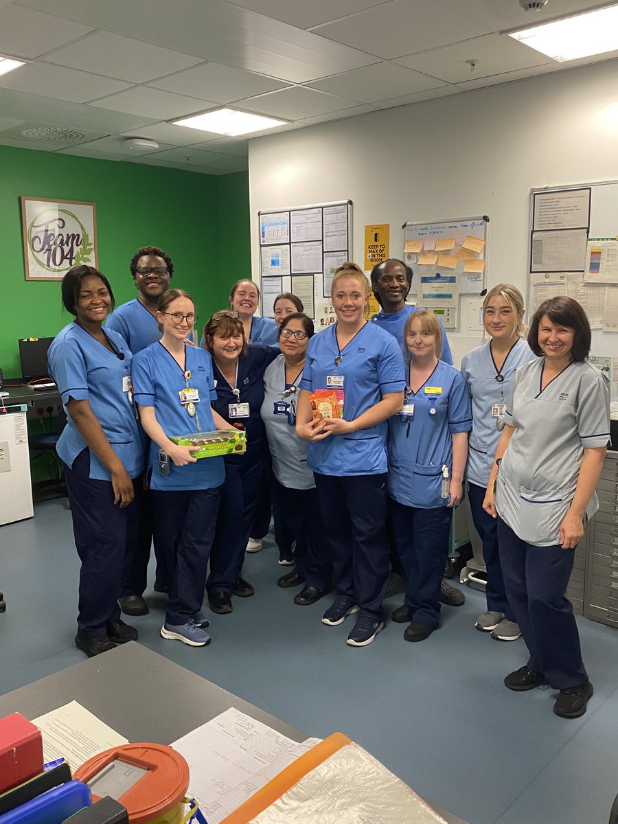 Cake and goodies to welcome 2 of our NGNs,Christie and Robyn to Team 104 ⁦<a href="/NHSGrampian/">NHS Grampian</a>⁩ 💙Looking forward to working with them in their new role  #teamwork
⁦<a href="/fionam54/">Fiona Mitchell</a>⁩ ⁦<a href="/JonQIP/">𝓙𝓸𝓷 𝓣𝓪𝔂𝓵𝓸𝓻</a>⁩ ⁦<a href="/NHSGrampian/">NHS Grampian</a>⁩
