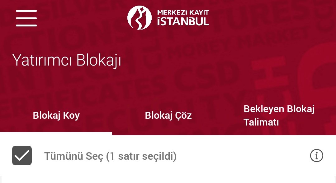 #tarkm arkada$lar merhaba. Hisse sayimiz sadece 4.999.999 adet. Yildiz pazar hissesi oldugumuz icin aciga sati$la hissemiz irademiz di$inda kullanilabilir. kitlesel olarak onlemek icin e yatirimci yi indirip hissenize blokaj koyun. Kazanan biz olalim! 

play.google.com/store/apps/det…